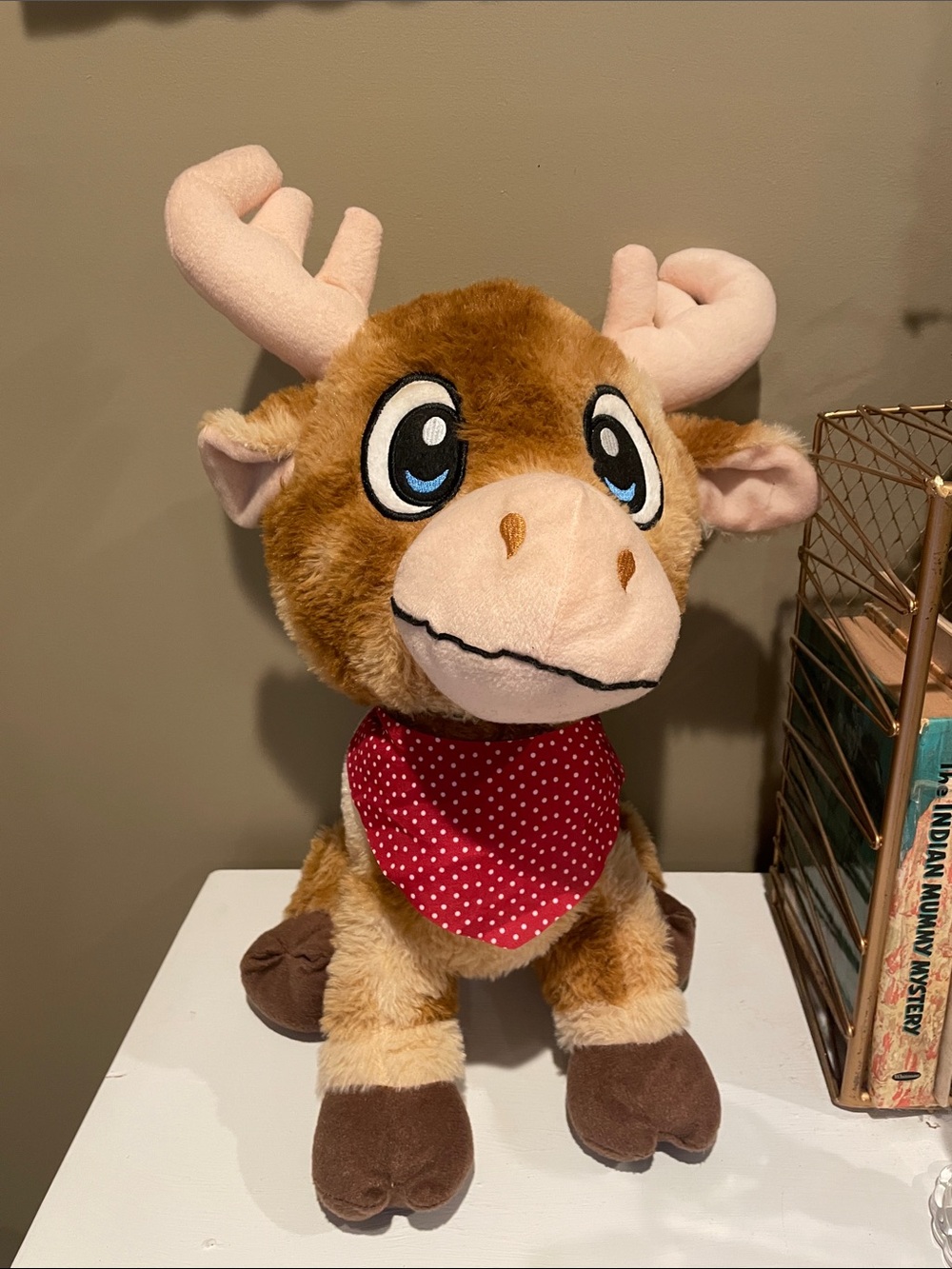 Classic toy company’s mooster the moose plush